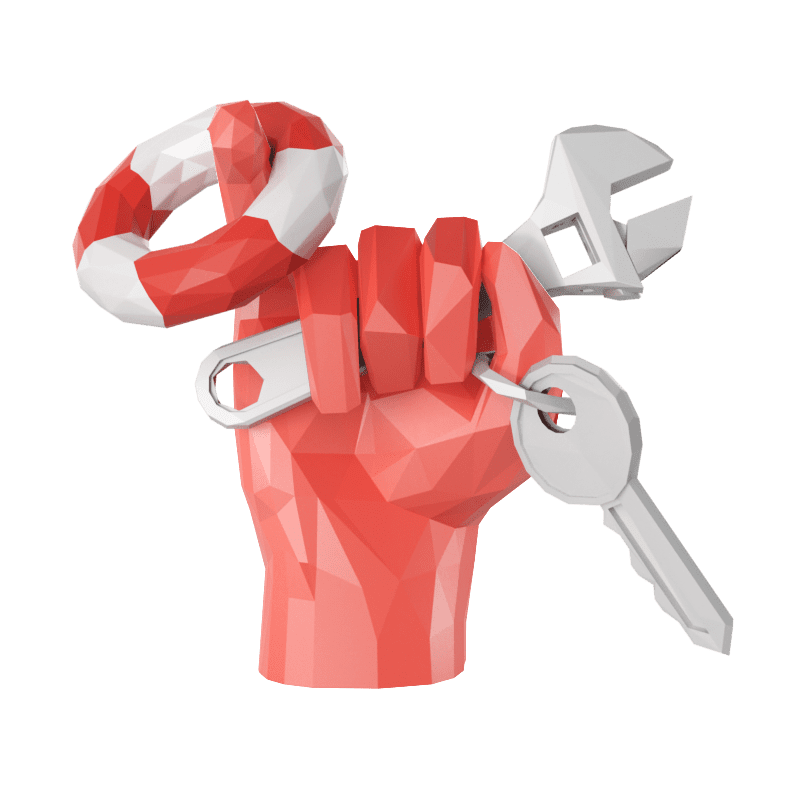 Oryx assistance hand